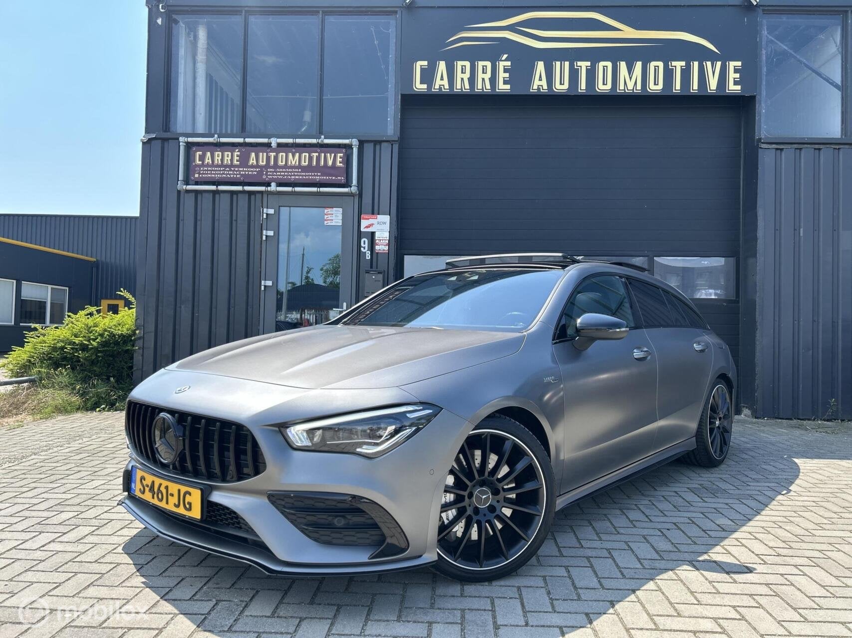 Mercedes CLA-klasse Shooting Brake AMG 35 4MATIC Premium Plu, Auto's, Automaat, CLA, Automatische klimaatregeling, 4 cilinders
