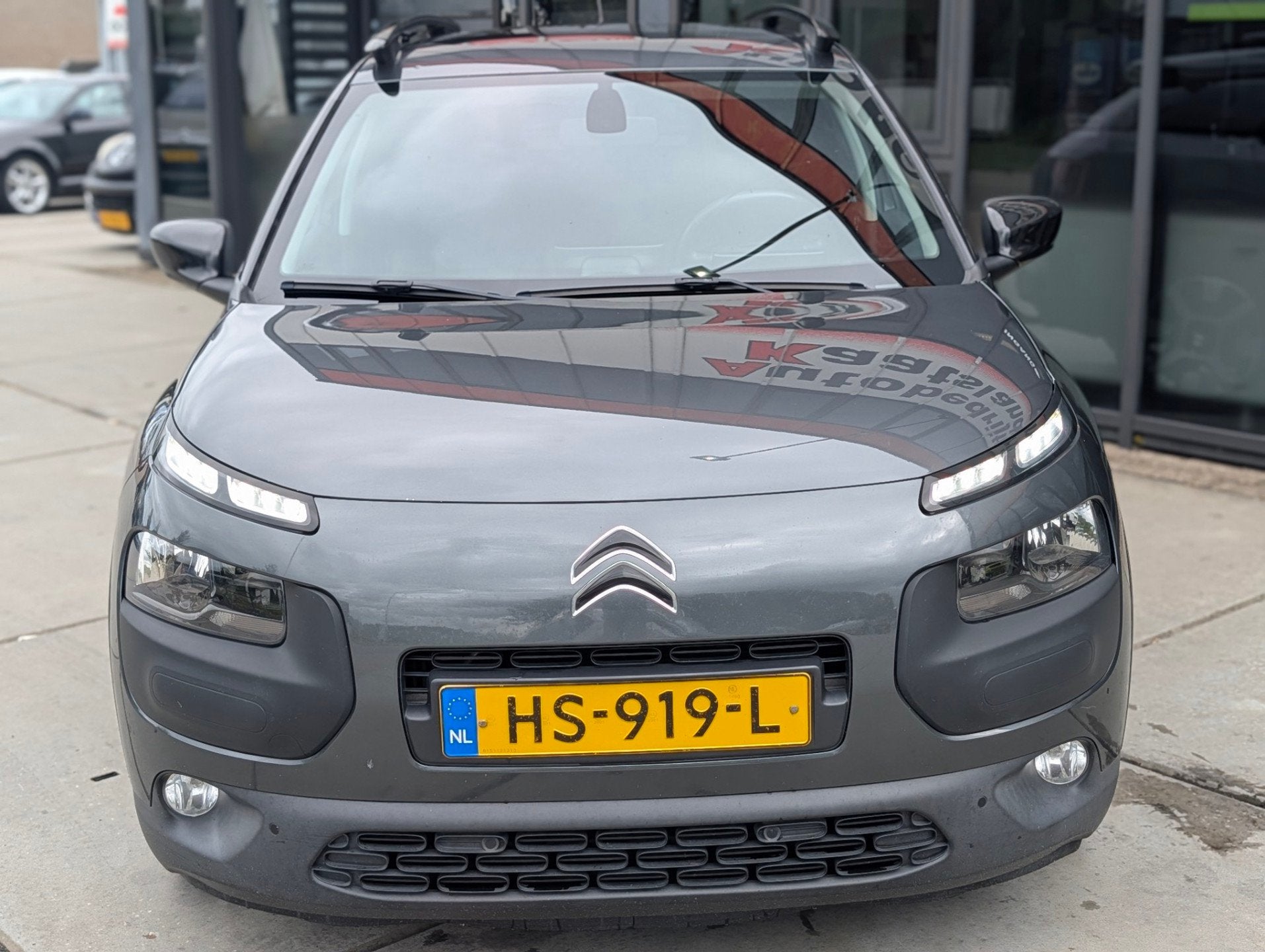 Citroen C4 Cactus 1.6 BlueHDi Limited Business Plus - Pano -, Auto's, Voorwielaandrijving, Gebruikt, 96 €/maand, Leder en Stof