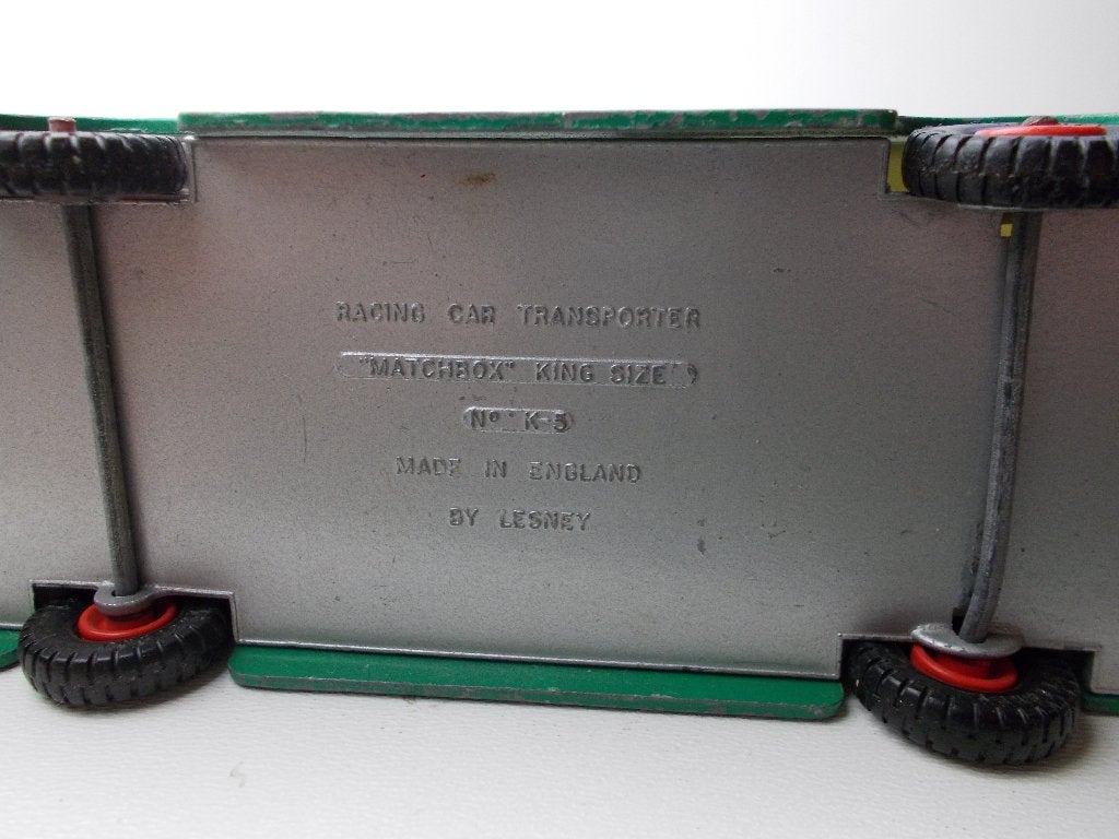 1968 Matchbox King Size No K-5. BP RACING CAR TRANSPORTER., Ophalen of Verzenden, Zo goed als nieuw, Bus of Vrachtwagen, Matchbox