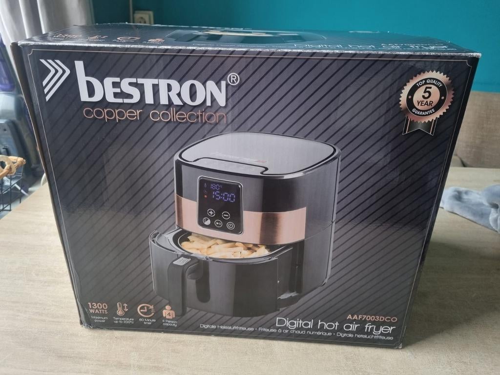 Bestron airfryer, Witgoed en Apparatuur, Airfryers, Ophalen of Verzenden, Nieuw, Airfryer, 750 t/m 999 gram