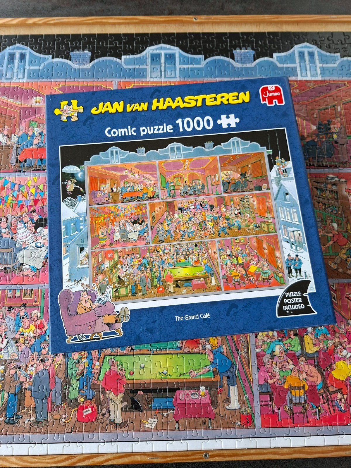 Jan van Haasteren puzzel tekoop of ruilen, Ophalen, 500 t/m 1500 stukjes, Zo goed als nieuw