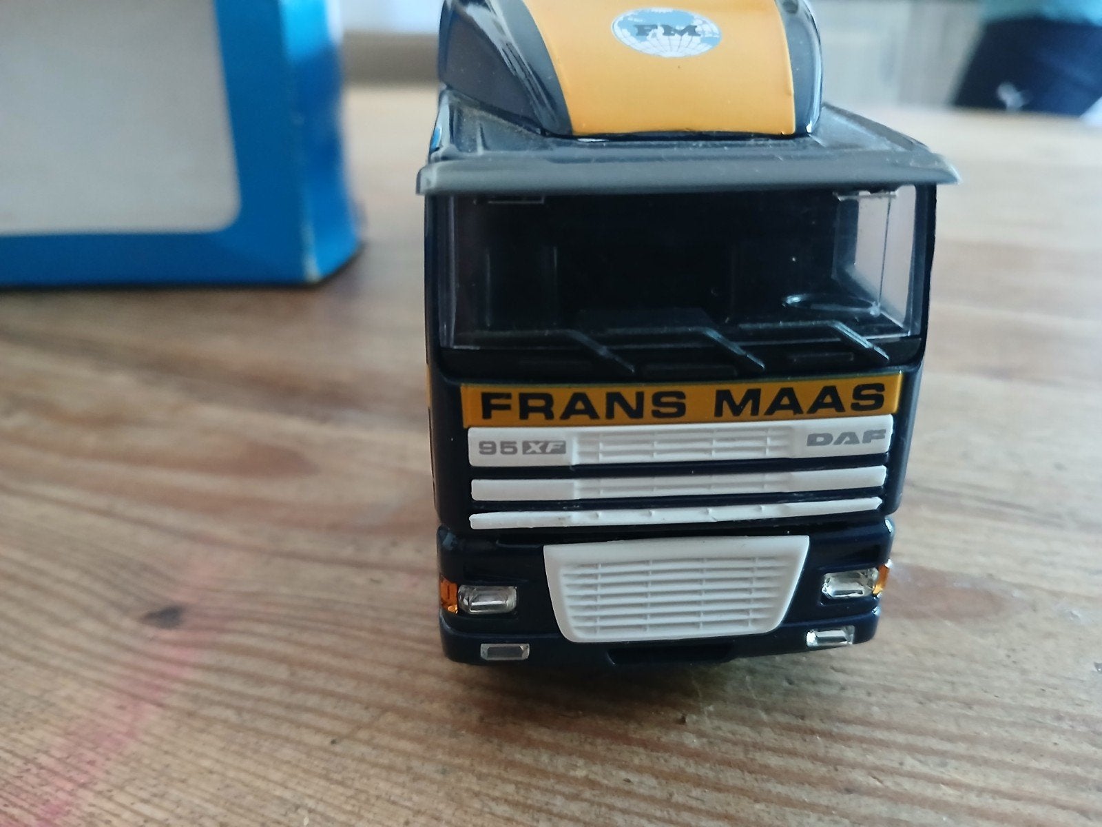 Miniatuur Frans Maas Venlo DAF vrachtwagen 1:50 Tematoys, Hobby en Vrije tijd, Modelauto's | 1:50, Ophalen