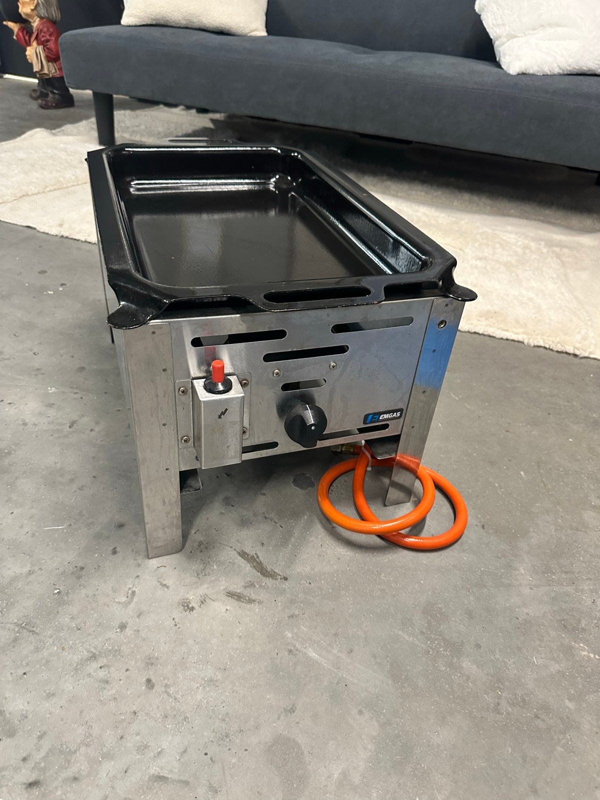 Hendi Bake-Master Mini Gas Grill, Tuin en Terras, Ophalen, Gebruikt