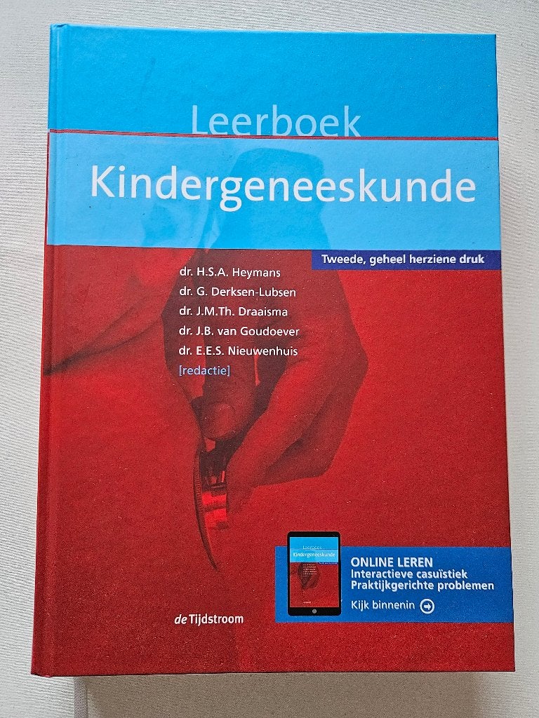 Leerboek Kindergeneeskunde, Nieuw, Diverse auteurs, Ophalen of Verzenden, WO