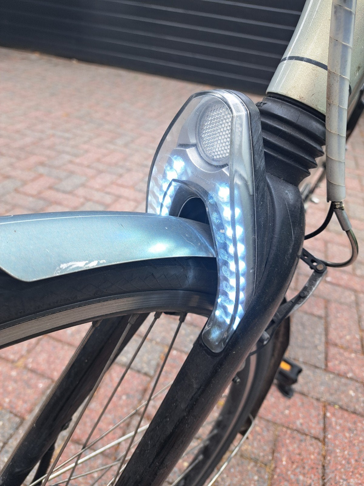 Sparta goed werkend koplamp, Ophalen, Accu, Voorlicht
