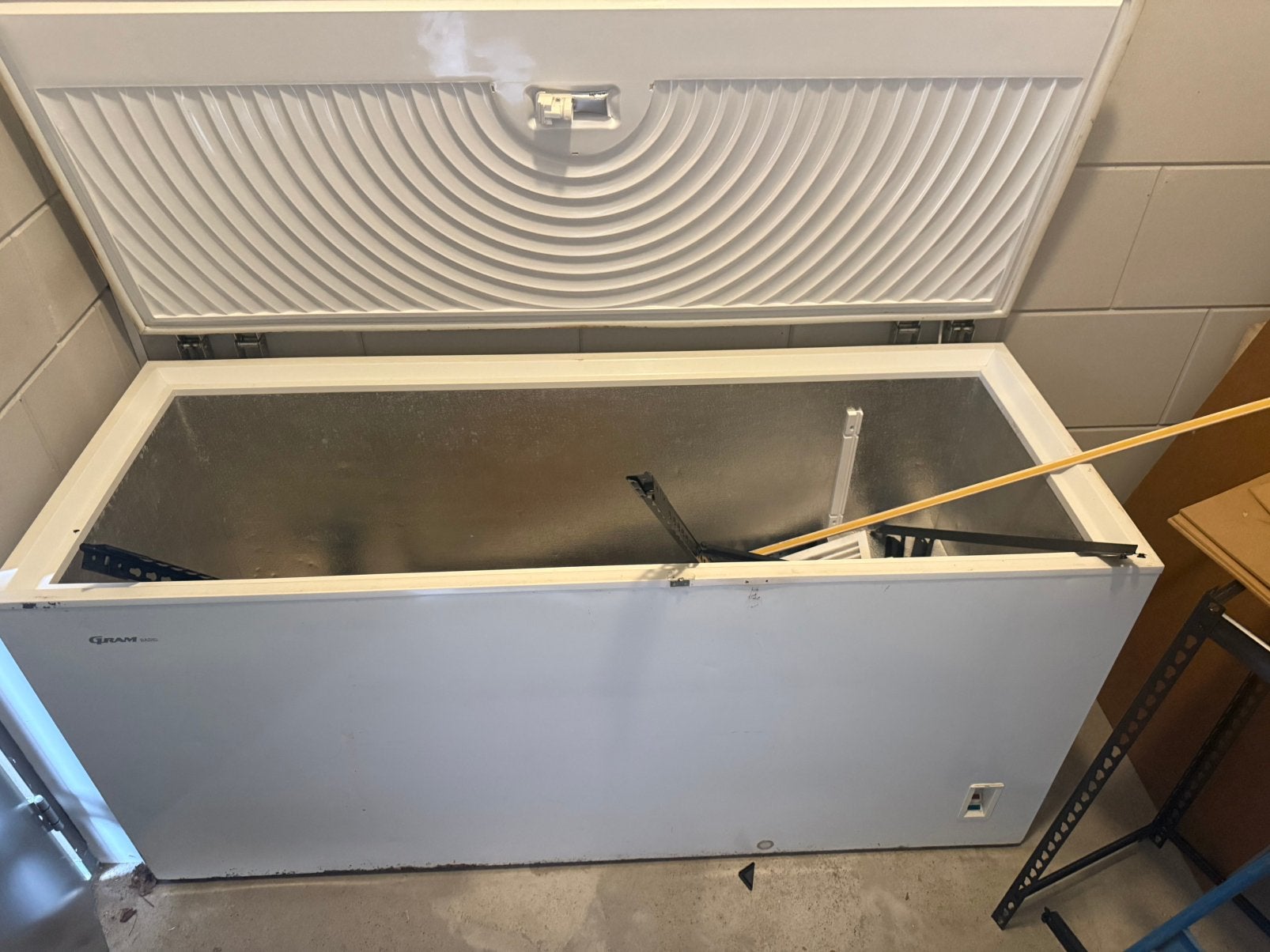 Vrieskast te koop, Witgoed en Apparatuur, Ophalen of Verzenden, Zo goed als nieuw, Minder dan 60 cm, 160 cm of meer