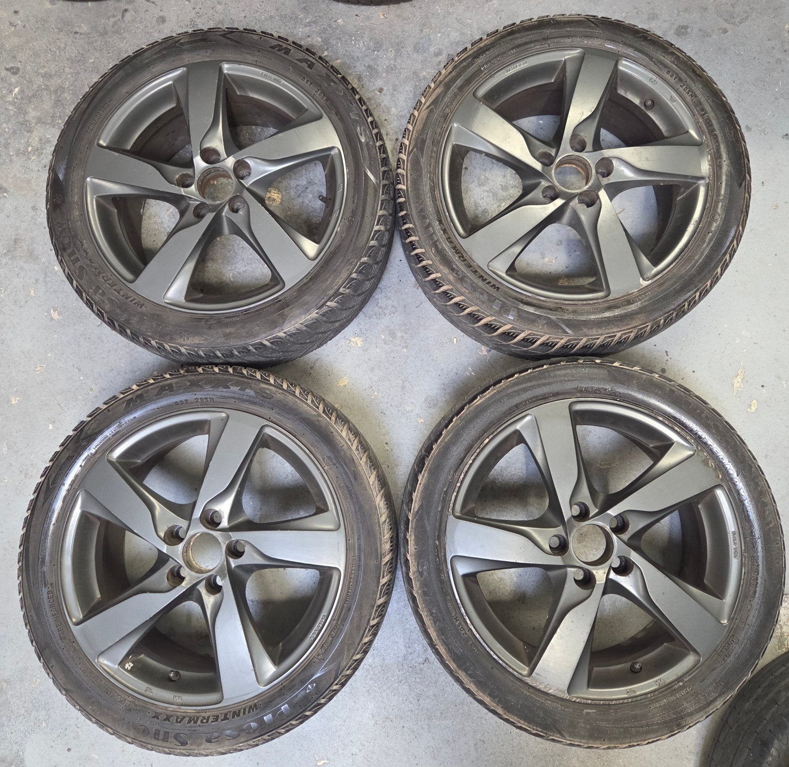 mak velgen, Ophalen, Banden en Velgen, 17 inch, Winterbanden