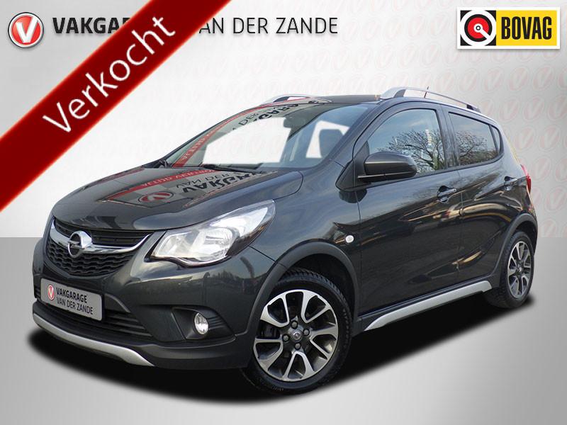 Opel KARL 1.0 Rocks Online Edition, Cruise, Airco, Stoel+Stu, Auto's, Opel, Voorwielaandrijving, 839 kg, Stof, Gebruikt