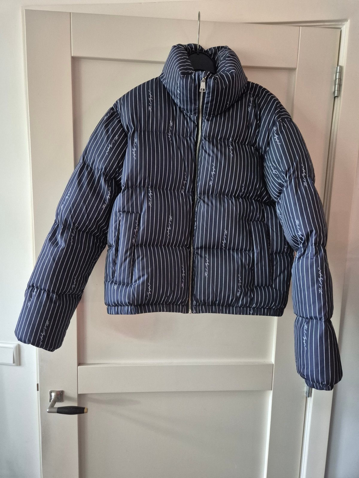 Tekoop winterjas, Kleding | Dames, Jassen | Winter, Ophalen of Verzenden, Zo goed als nieuw, Maat 46/48 (XL) of groter, Blauw
