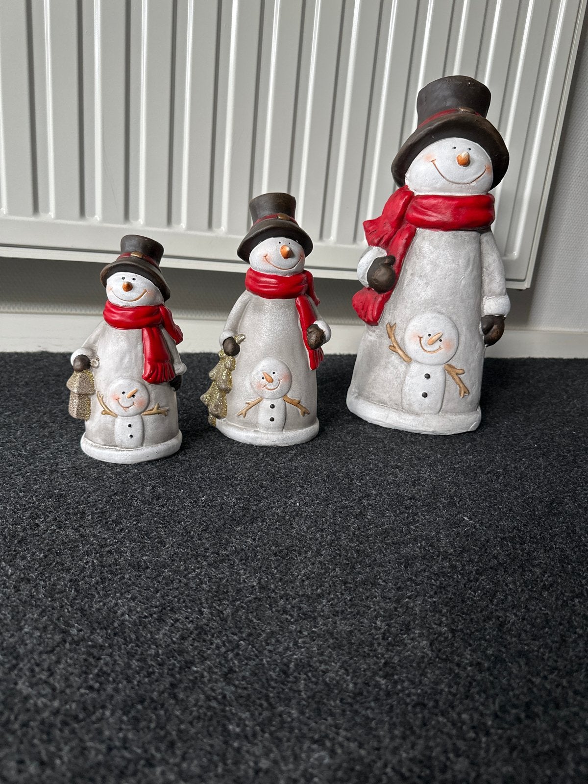 Drie sneeuwmannen, Ophalen of Verzenden, Zo goed als nieuw