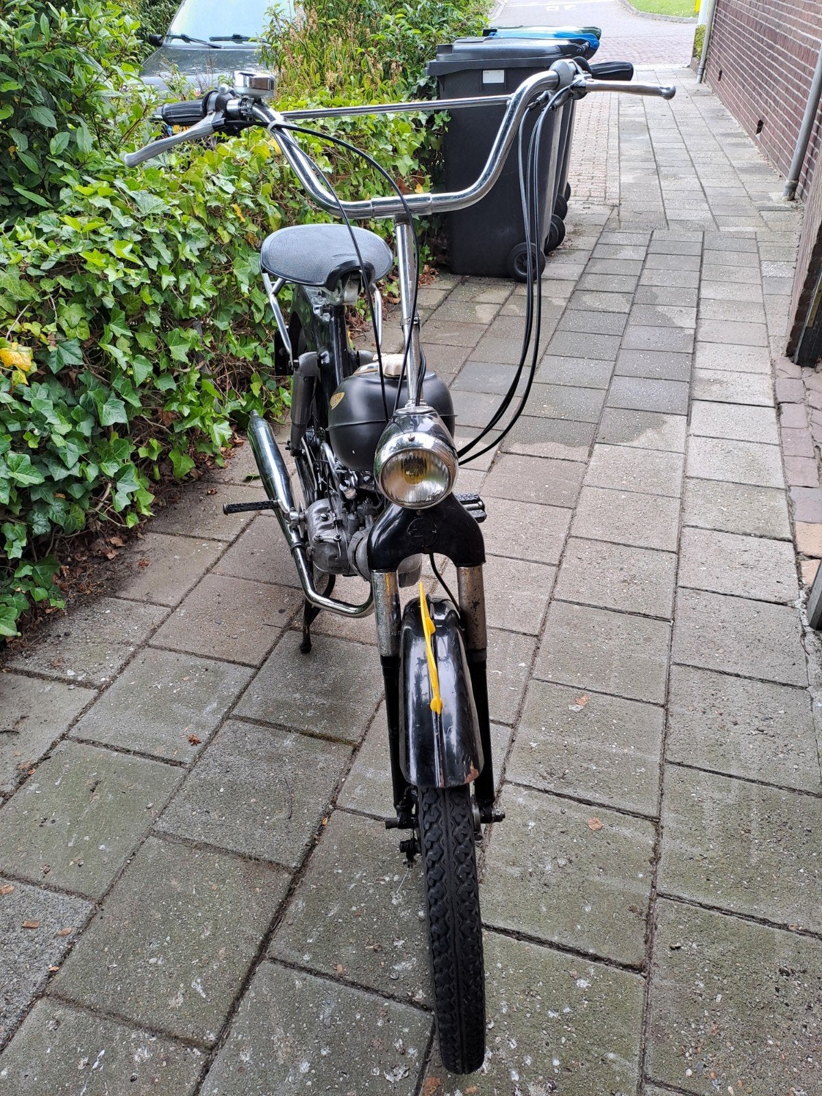 Puch MS 50 bromfiets - Klassieke zwarte uitvoering, Fietsen en Brommers, Ophalen, Gebruikt, Overige modellen