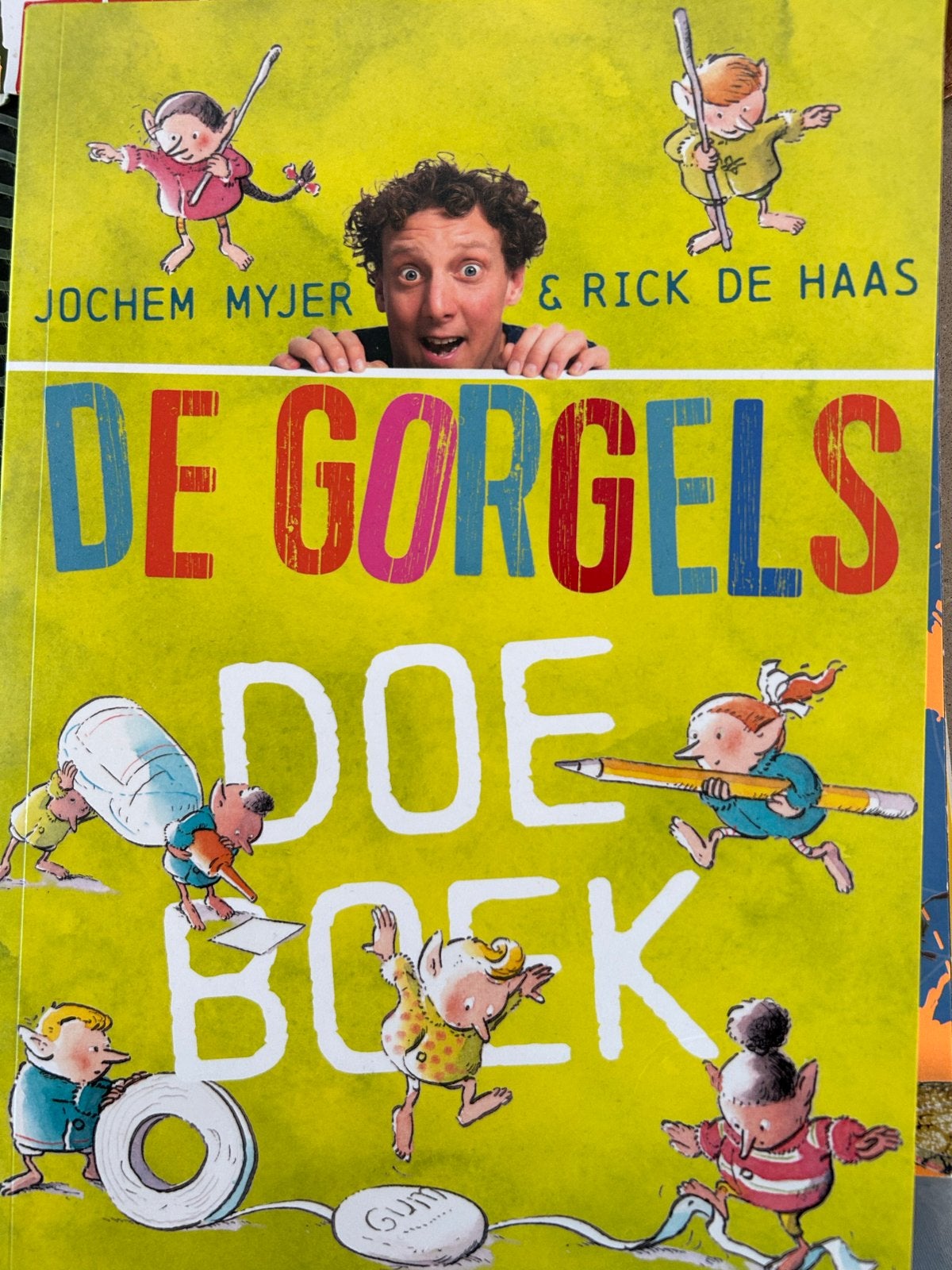 De Gorgels Doe Boek - Jochem Myjer & Rick de Haas, Boeken, Ophalen of Verzenden, Nieuw, Fictie algemeen