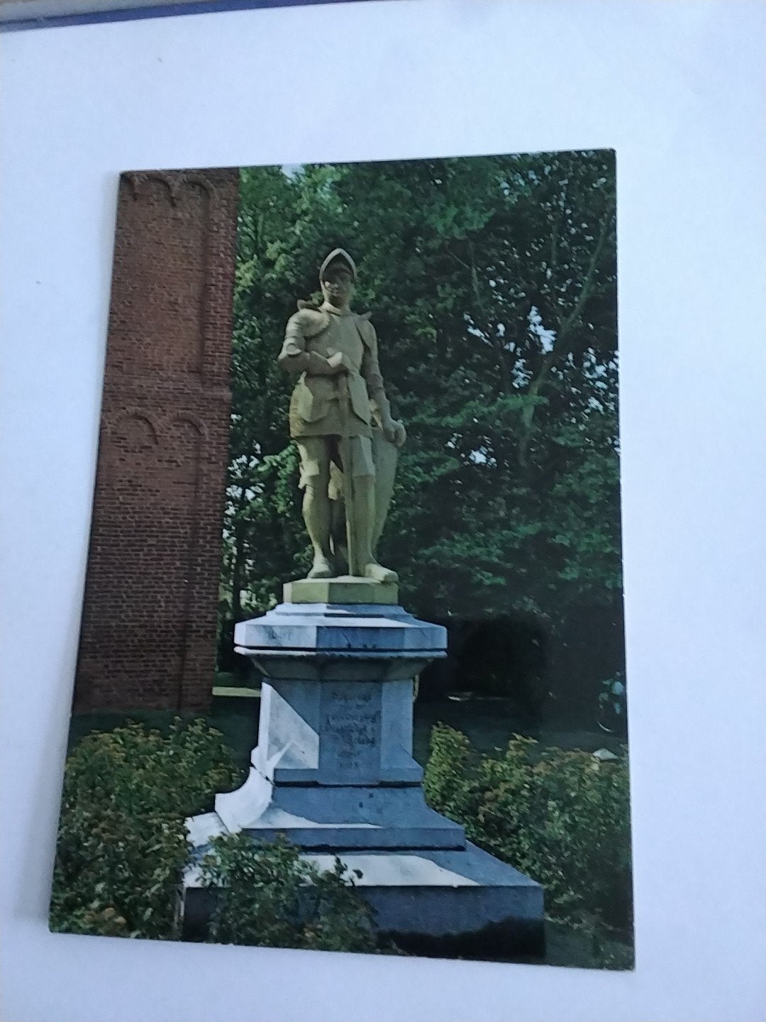 GROETEN UIT. BARNEVELD. STANDBEELD JAN VAN SCHAFFELAAR, Ophalen of Verzenden, Gelderland