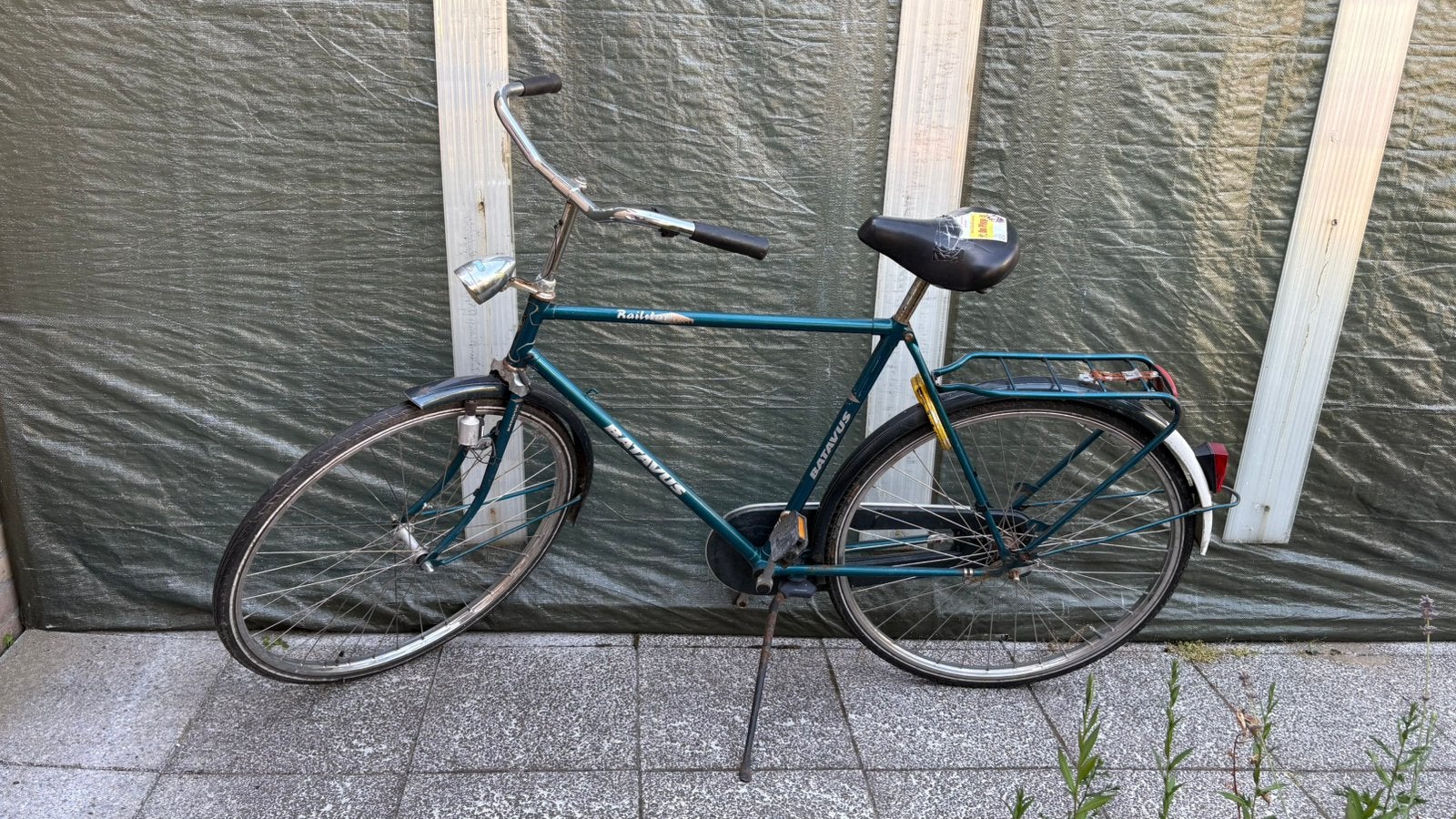 Studentenfiets, Fietsen en Brommers, Fietsen | Heren | Herenfietsen, Terugtraprem, Gebruikt, 57 tot 61 cm, Ophalen