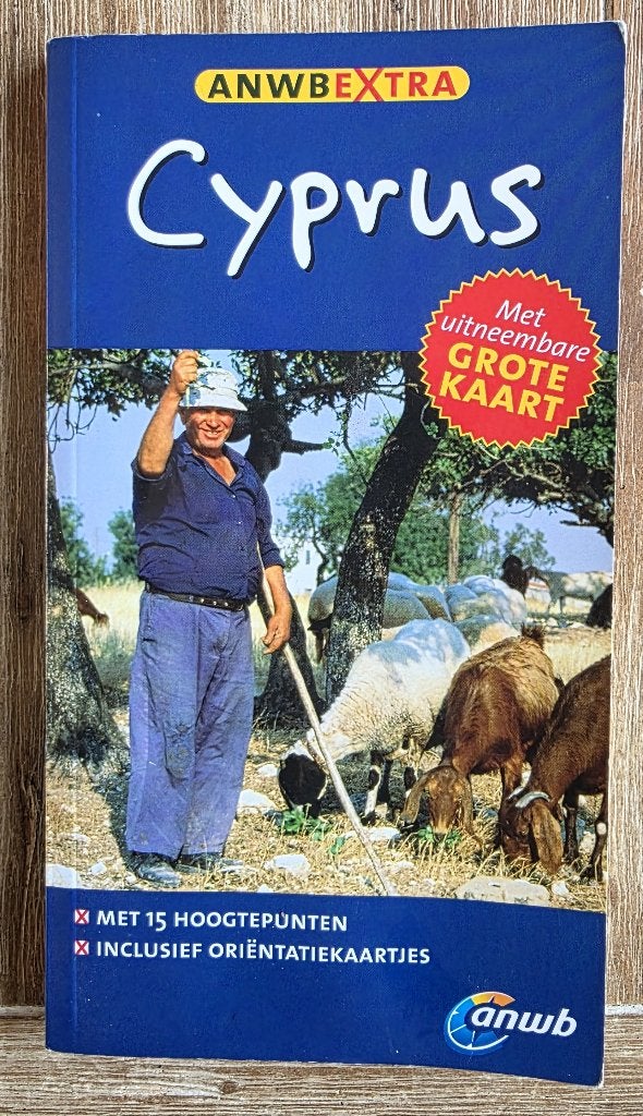 ANWB Extra Reisgids Cyprus, Boeken, Reisgidsen, Zo goed als nieuw, Reisgids of -boek, Europa, ANWB, Ophalen of Verzenden