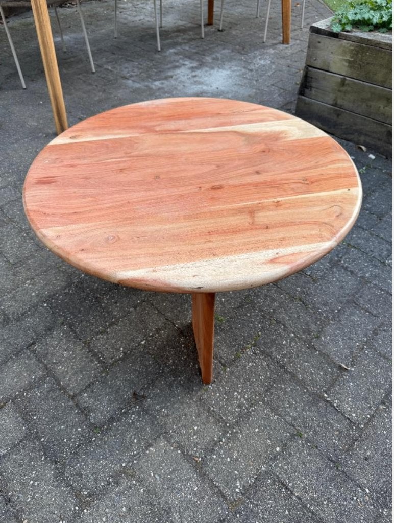 Japandi salontafel mango hout, Ophalen, 50 – 75, Eikenhout, 50 tot 100 cm