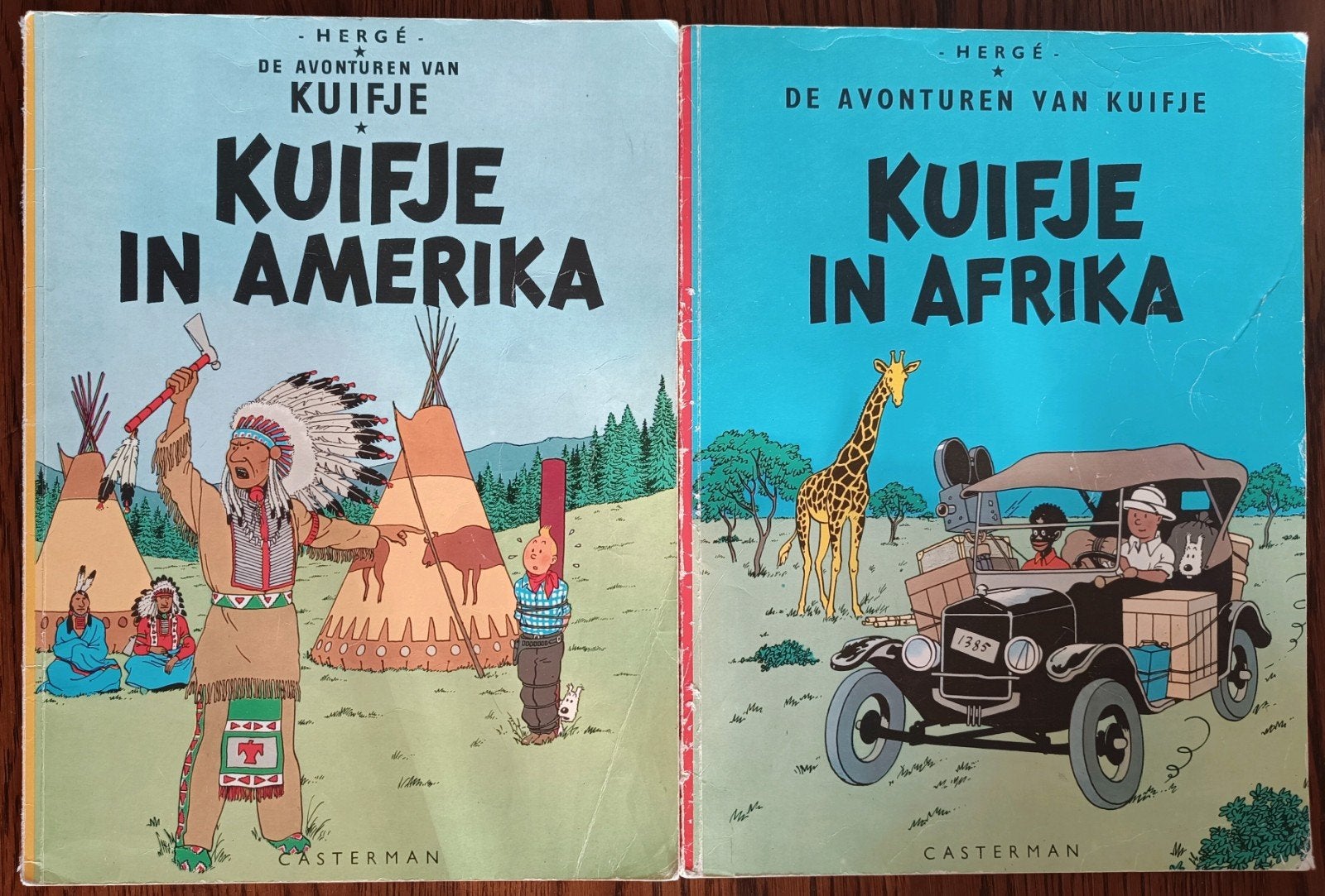 22 Kuifje strips van Hergé (Casterman 1970-1976), Boeken, Stripboeken, Gelezen, Complete serie of reeks, Ophalen of Verzenden