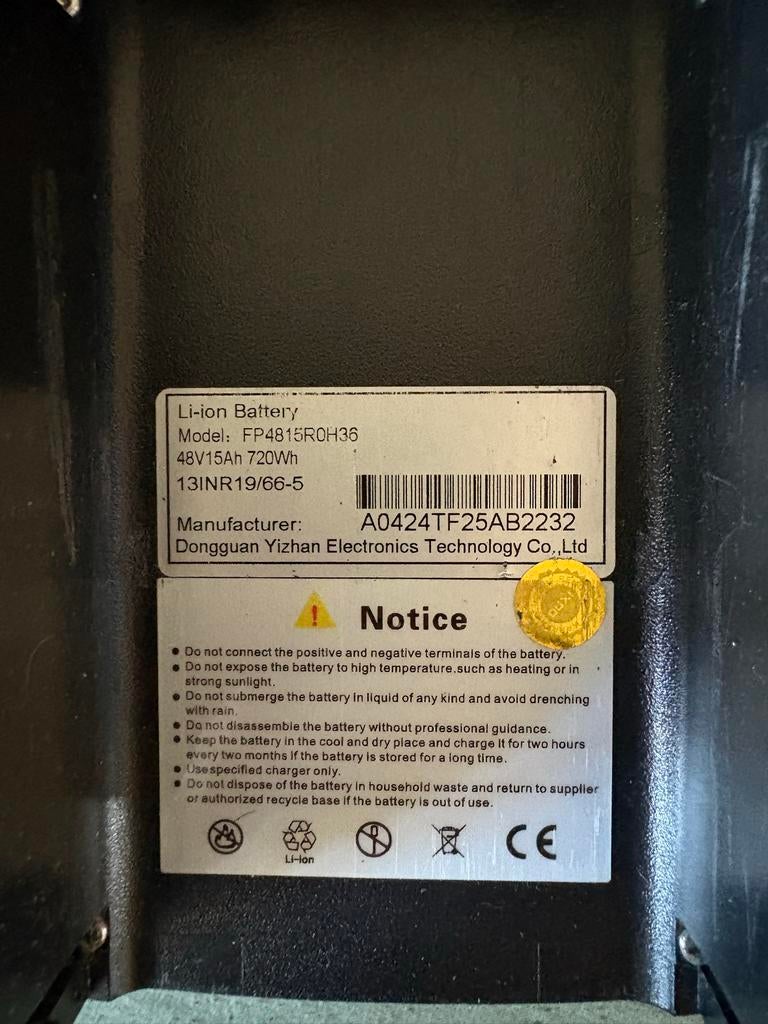 Fatback E-bike Batterijen - 2 stuks, Ophalen of Verzenden, Zo goed als nieuw