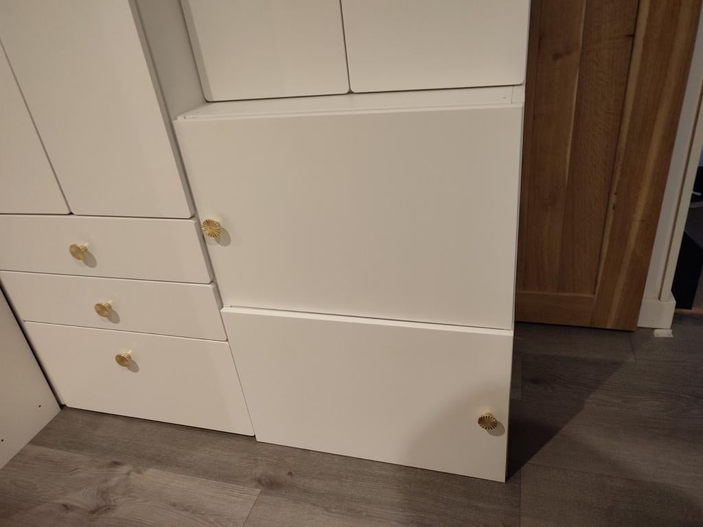 2x IKEA PLATSA kasten met FONNES deuren (60x60x40 cm), Ophalen of Verzenden, Gebruikt