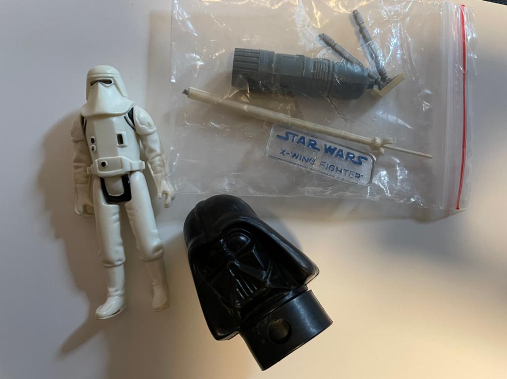 Star wars snowtrooper darth vader snoep helm, Ophalen of Verzenden, Zo goed als nieuw