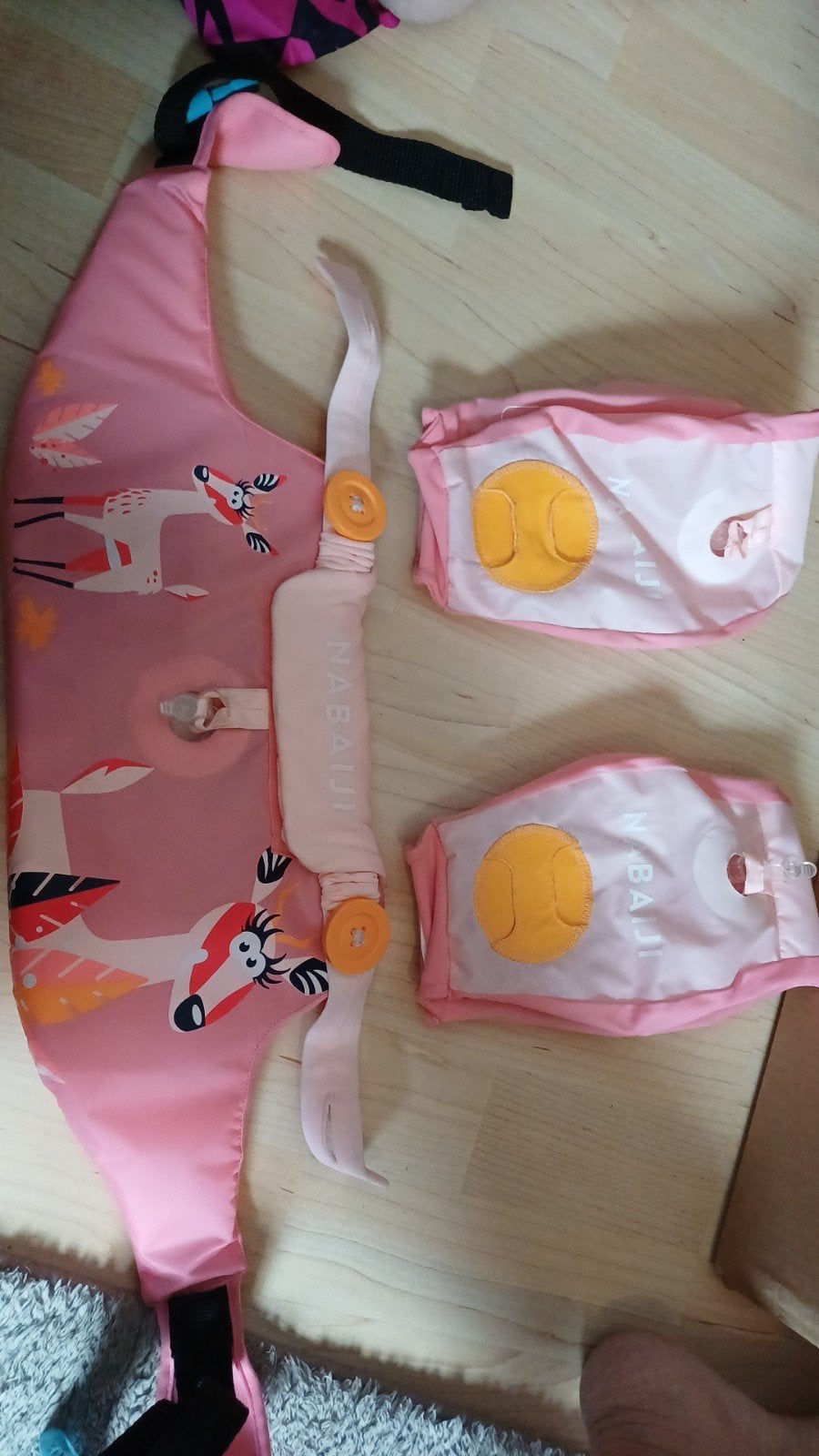 Nabaiji zwemgordel met armvleugels voor kinderen, Ophalen of Verzenden, Gebruikt