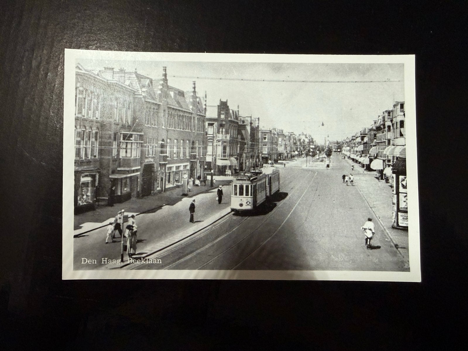 Den Haag Beeklaan / Weimarstraat - Oude Ansichtkaart, Ophalen of Verzenden, 1940 tot 1960, Ongelopen, Zuid-Holland