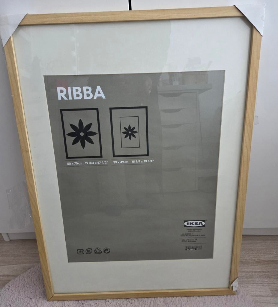 Nieuwe fotolijst Ribba, Ikea, Ophalen of Verzenden