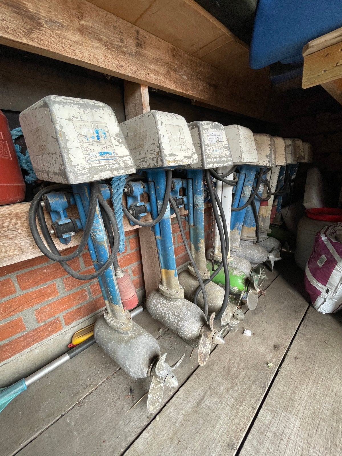 7 Combi Electro motoren, Watersport en Boten, Ophalen, Gebruikt, Motor en Techniek