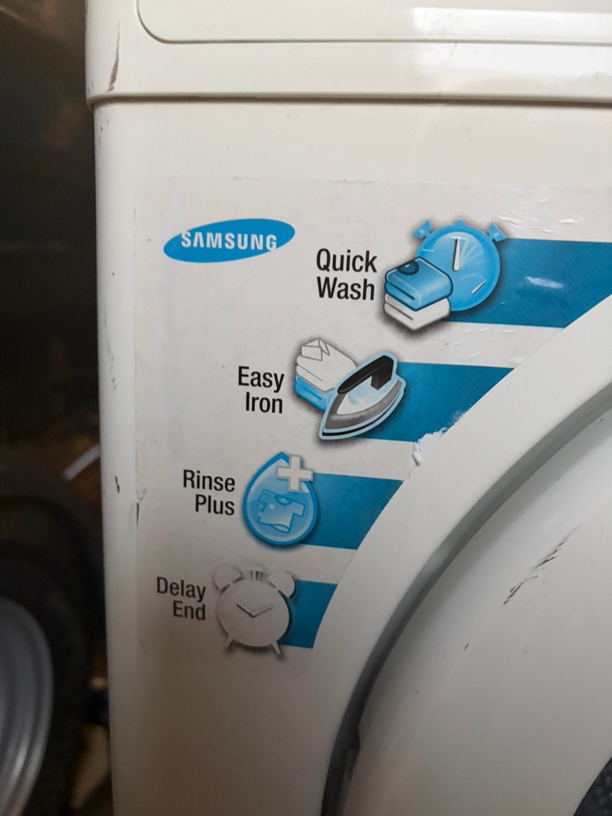 Samsung wasmachine, 4 tot 6 kg, Ophalen, Gebruikt, 1200 tot 1600 toeren