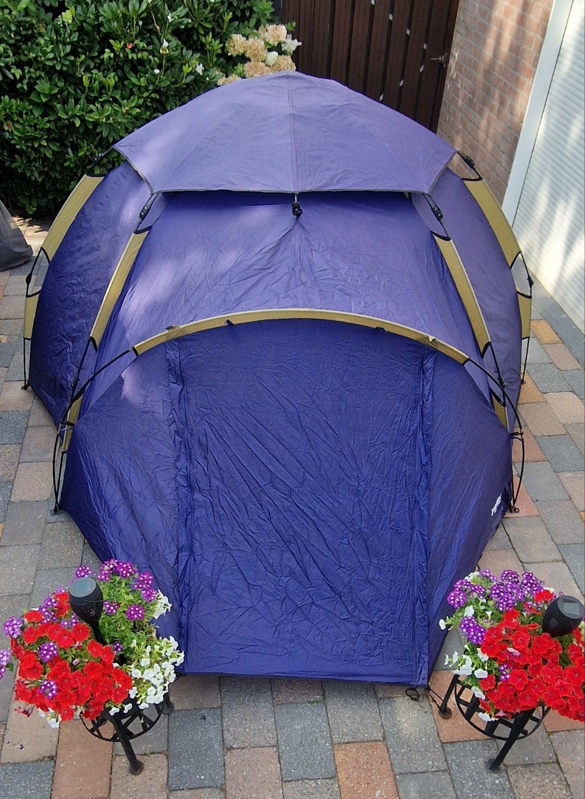 Freetime Swift 4 paraplutent paraplu tent easy up  quick ez, Caravans en Kamperen, Ophalen of Verzenden, Gebruikt, Tot en met 4