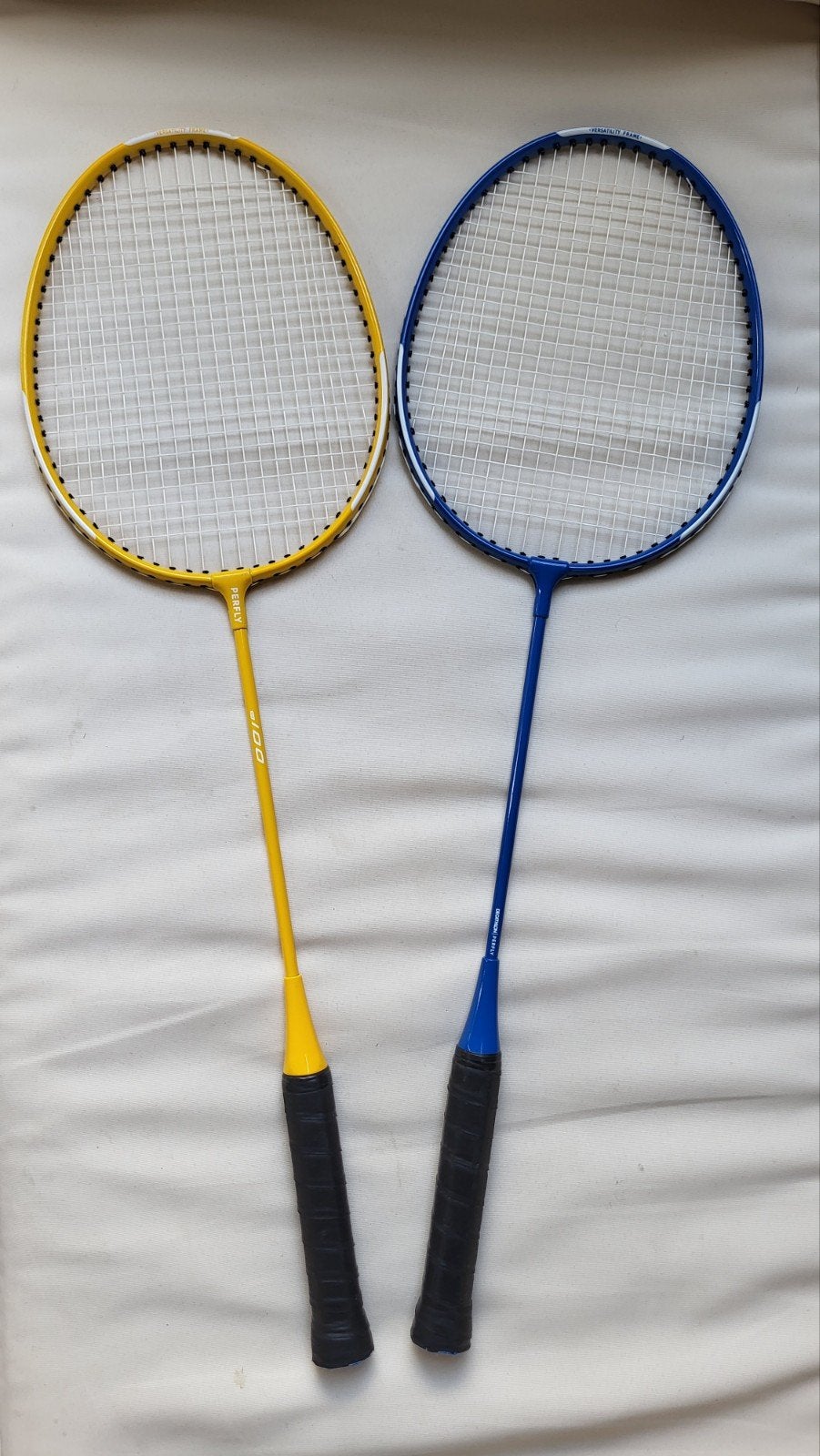 Badminton set Decathlon Perfly BR100 Starter — 2 rackets, Sport en Fitness, Badminton, Ophalen, Gebruikt, Racket(s)