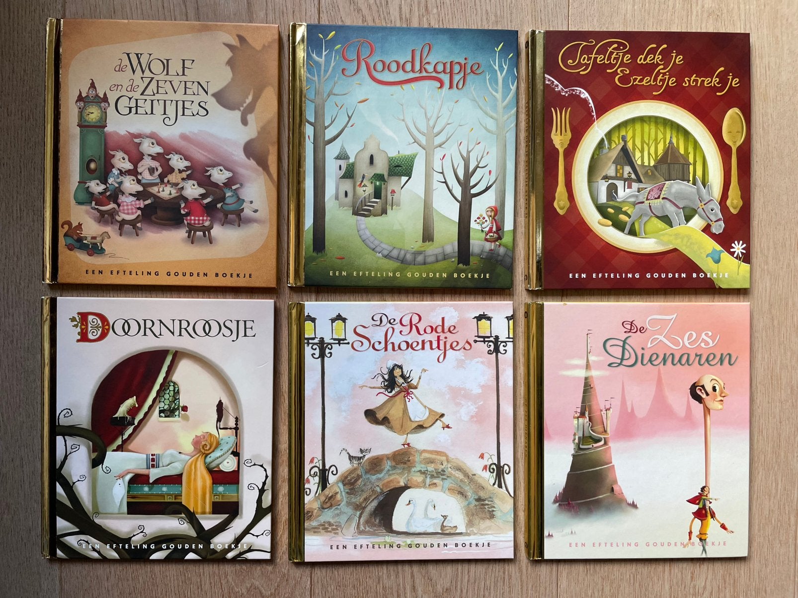Efteling Gouden Boekjes - Sprookjescollectie (7 boeken), Ophalen of Verzenden, Zo goed als nieuw, Overige typen