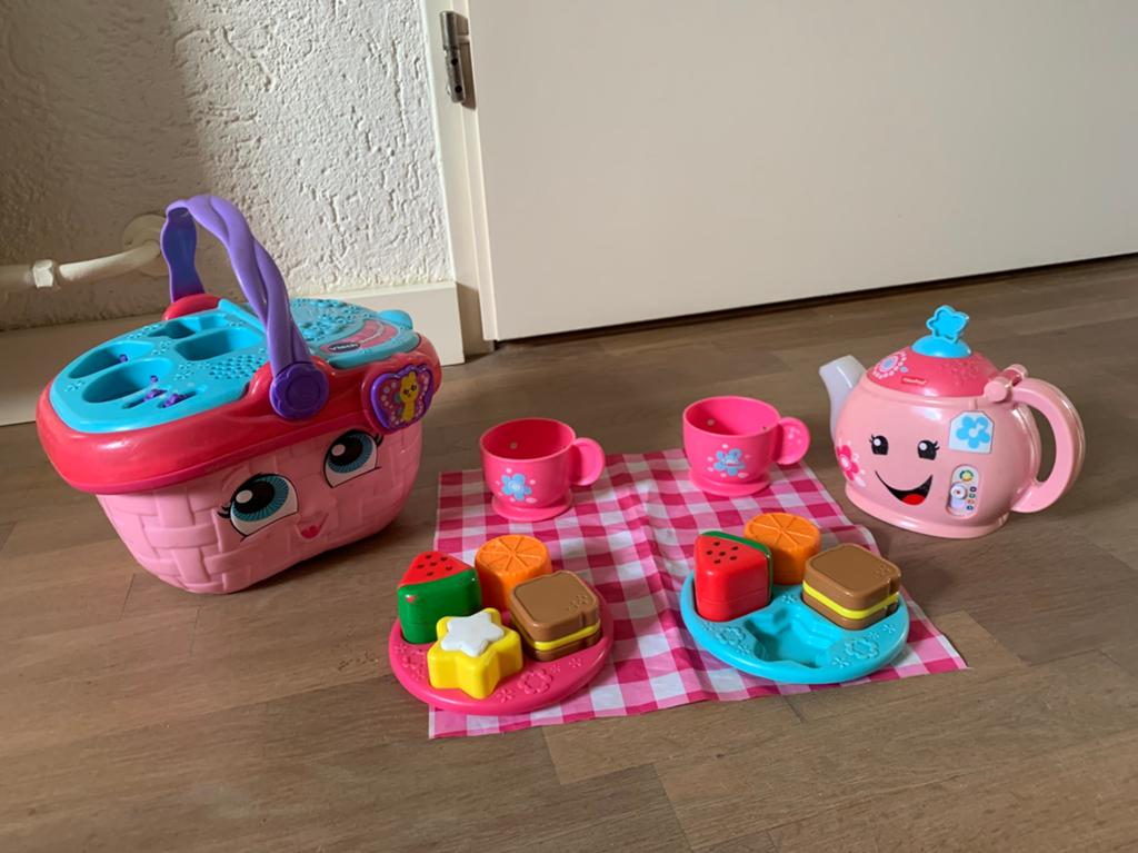 Vtech picknickmand, Kinderen en Baby's, Speelgoed | Vtech, Ophalen of Verzenden, Gebruikt, 6 maanden tot 2 jaar