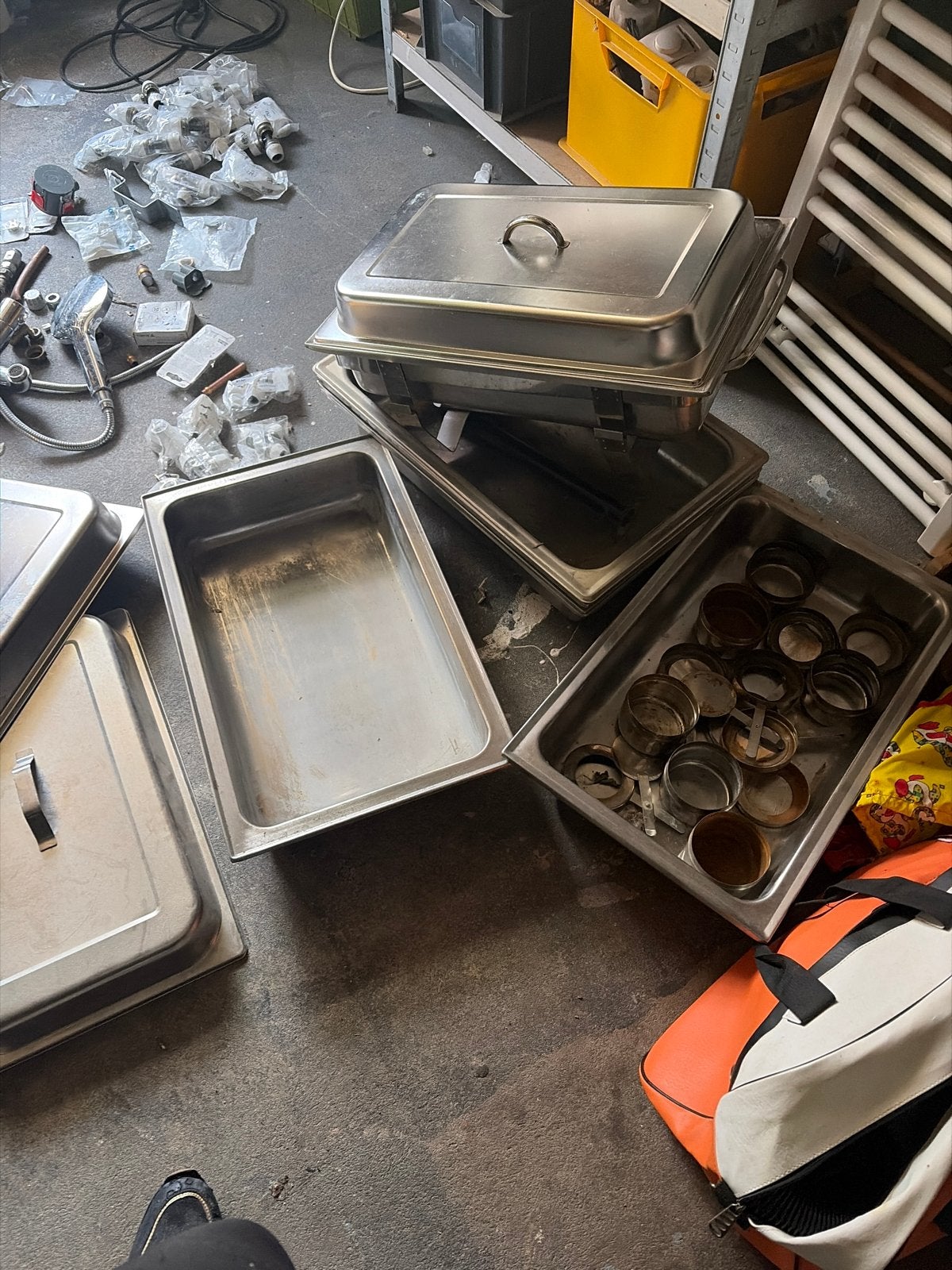 Chafing Dishes en GN-bakken voor Horeca, Ophalen of Verzenden, Gebruikt