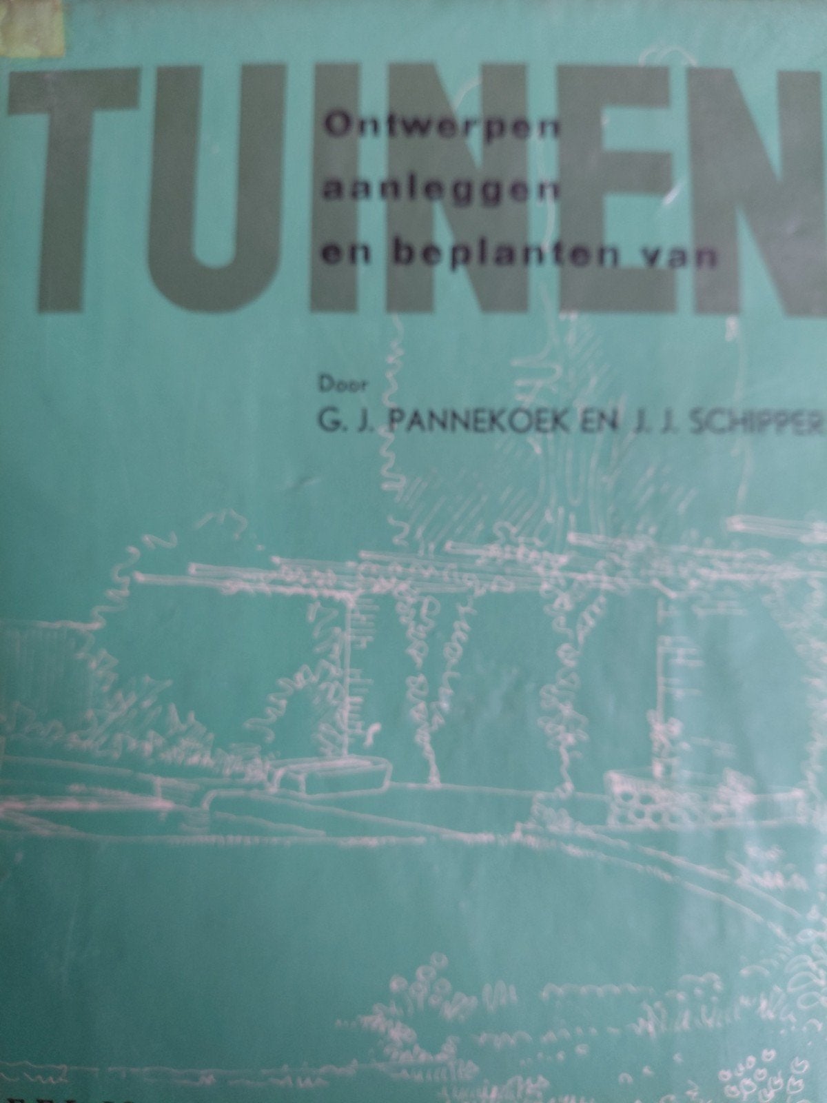 Boeken tuinarchitectuur deel 1 & 2 - Pannekoek & Schipper, Ophalen