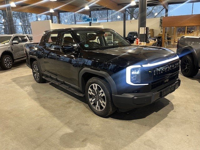 Maxus eTerron 9 eTerron 9 102 kWh 4X4 VOL EV 5 PERS 3500 KG, Auto's, Automaat, Gebruikt, Overige modellen, Zwart