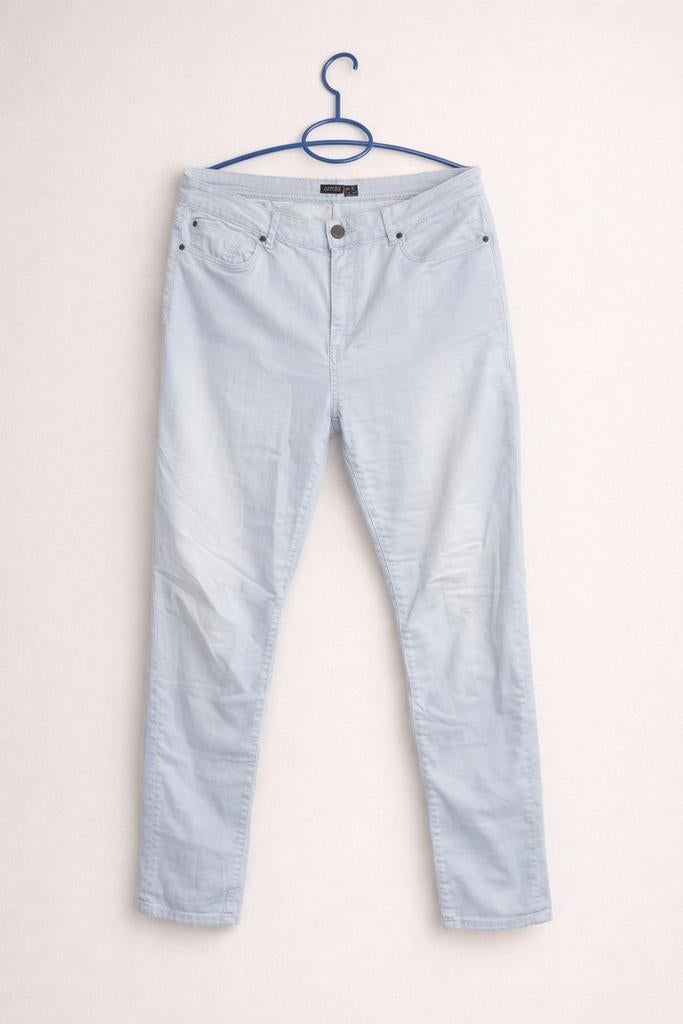 Esmara jeans maat 42 - Lichtblauw, Blauw, W33 - W36 (confectie 42/44), Gedragen, Esmara