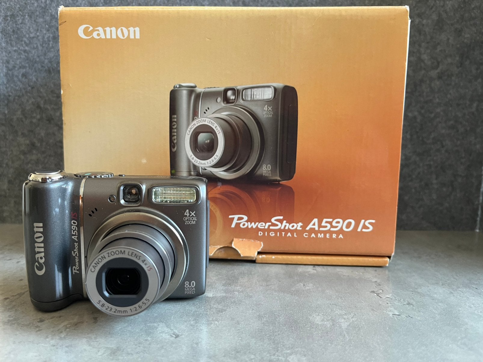 Canon PowerShot A590 IS, Ophalen of Verzenden, Zo goed als nieuw, Canon