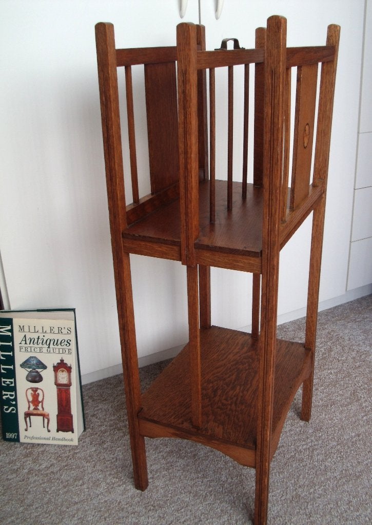Art Deco - Lectuurstandaard - ca. 1920 - eikenhout -, Antiek en Kunst, Antiek | Meubels | Kasten, Verzenden