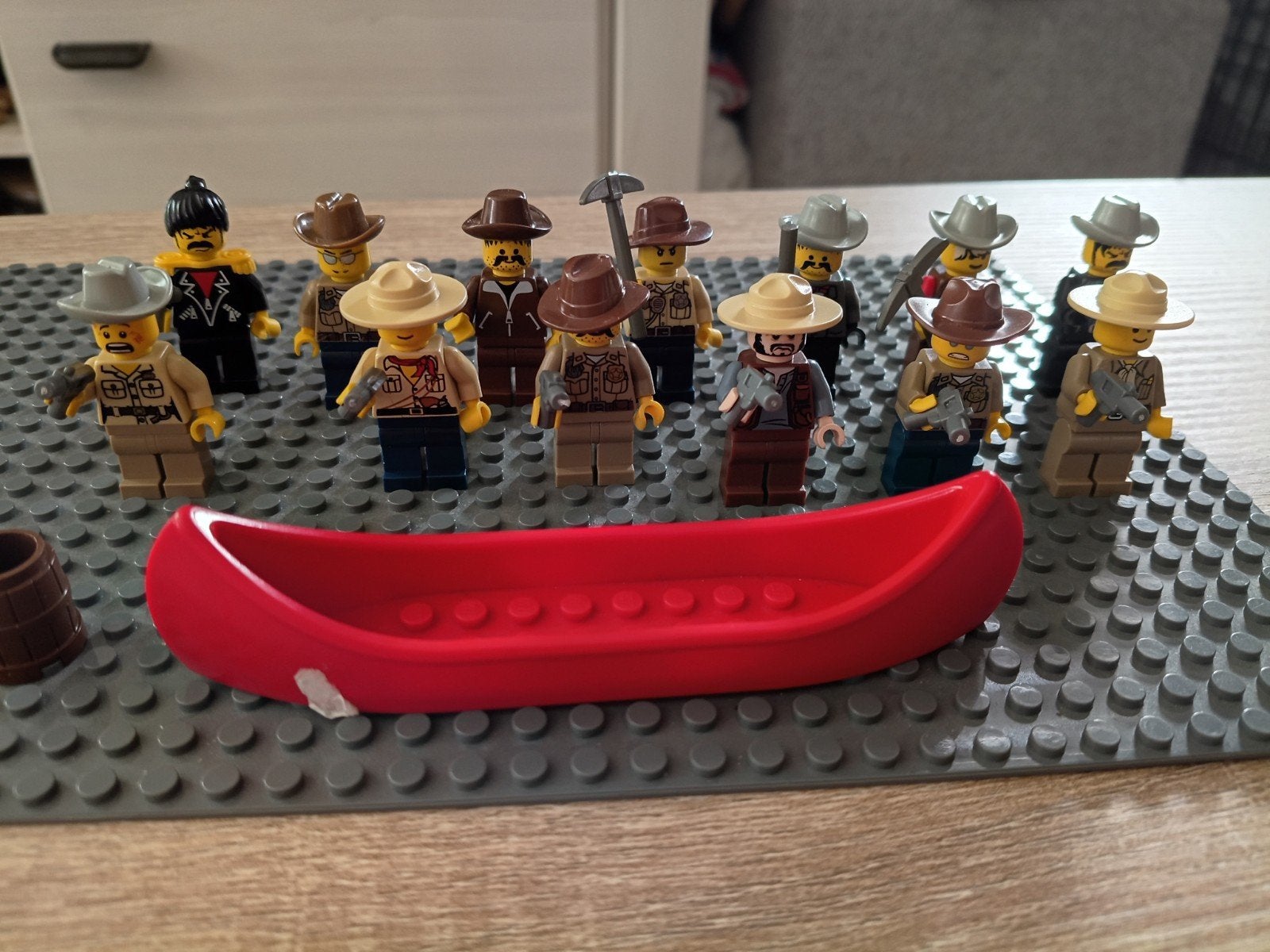 Lego minifiguren Cowboys, Overige thema's, Lego, Ophalen of Verzenden, Zo goed als nieuw