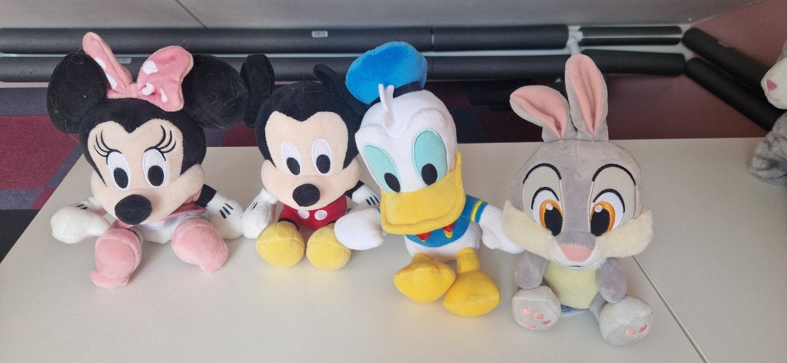 officiële Disney knuffels: Minnie, Mickey, Donald, Stampert, Muis, Disney, Ophalen of Verzenden, Met label