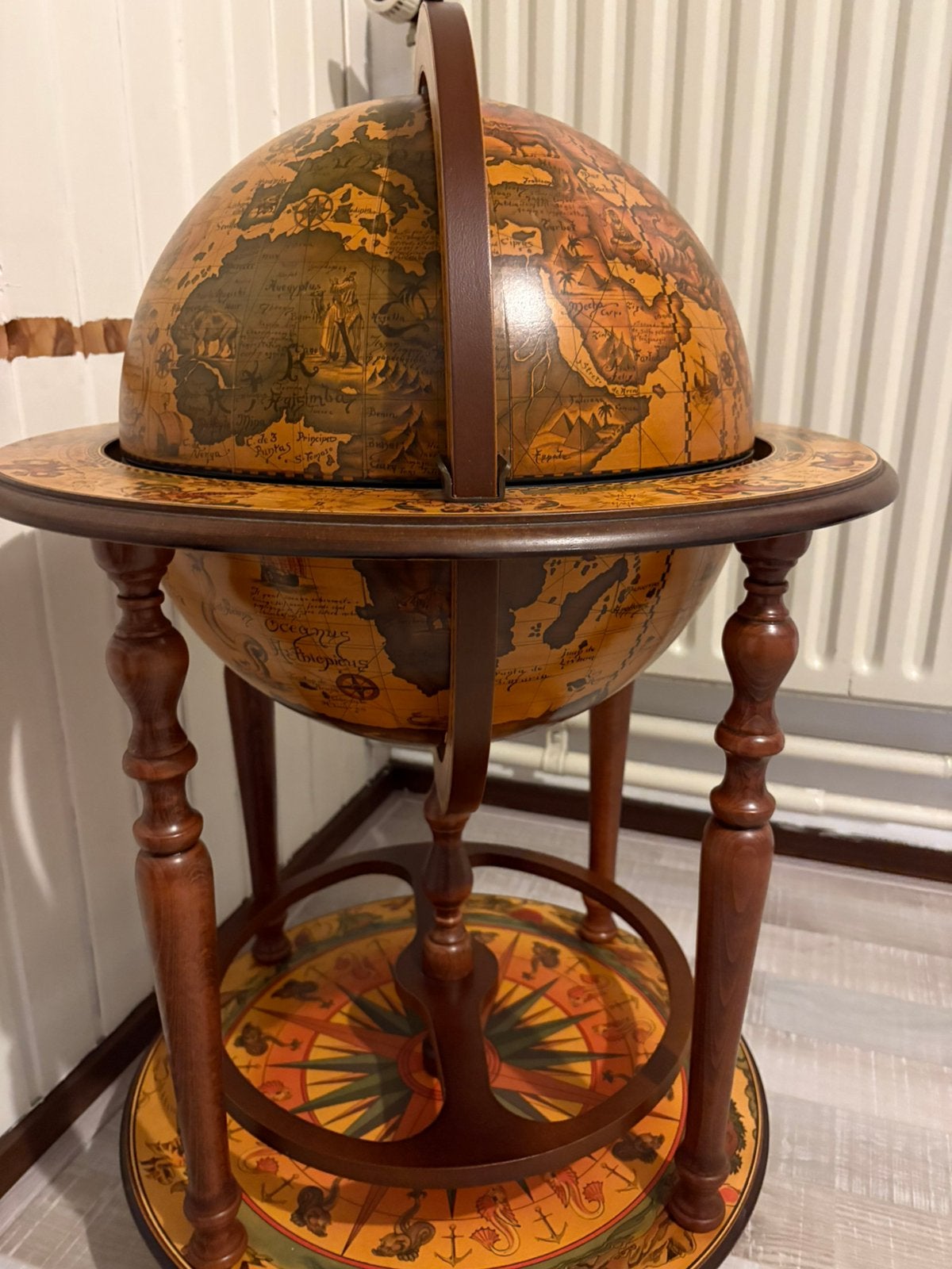 ITALIAANSE bar globe drank bol wereldbol barglobe globebar, Ophalen of Verzenden