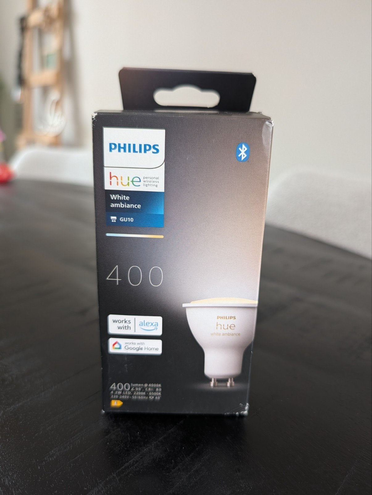 Meerdere nieuwe Philips Hue gu10 white ambiance spots 400lm, Bedienbaar via app, Led-lamp, Philips Hue, Instelbaar wit
