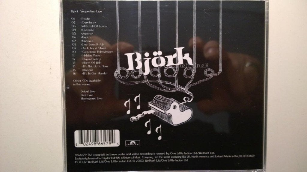 Björk - Vespertine Live, Ophalen of Verzenden, Zo goed als nieuw, Pop, Album