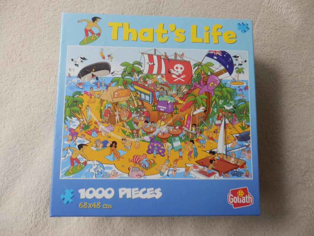9 That's Life en 5 Wacky World Leg Puzzels 1000 stukjes, Hobby en Vrije tijd, Denksport en Puzzels, Ophalen of Verzenden, 500 t/m 1500 stukjes