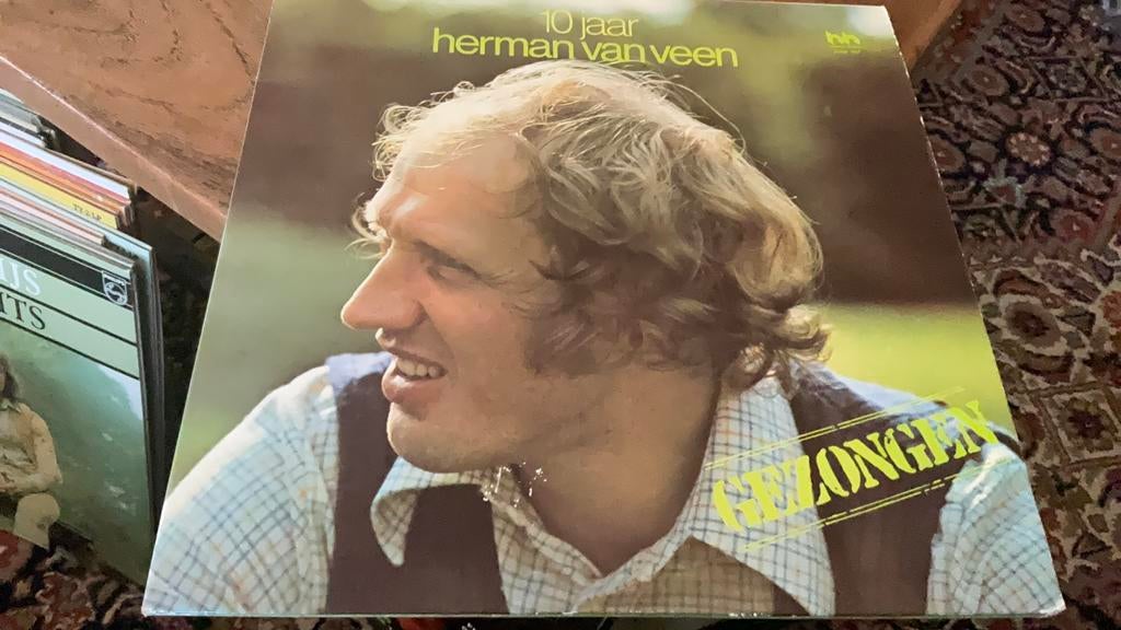 Herman van Veen. Gezongen, Ophalen of Verzenden, Zo goed als nieuw, 12 inch