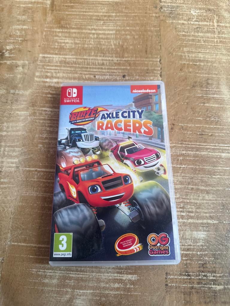 Blaze and the Monster Machines: Axle City Racers Switch, Ophalen, Racen en Vliegen, 2 spelers, Eén computer