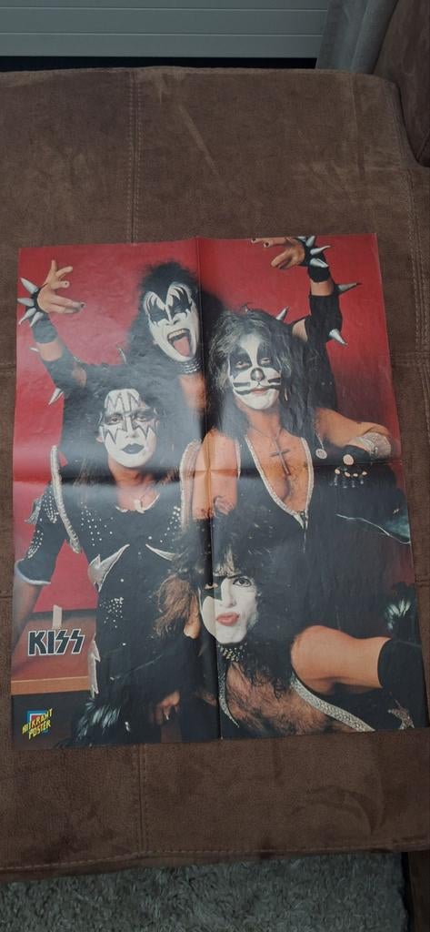 Kiss-poster, Verzenden, Zo goed als nieuw, Poster, Artwork of Schilderij