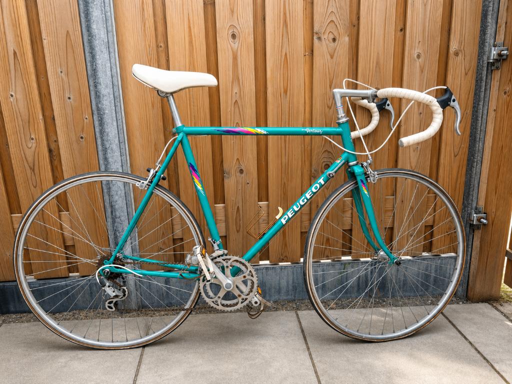 Vintage Peugeot Ventoux Racefiets ‘80, Fietsen en Brommers, Fietsen | Racefietsen, Gebruikt, 10 tot 15 versnellingen, Aluminium