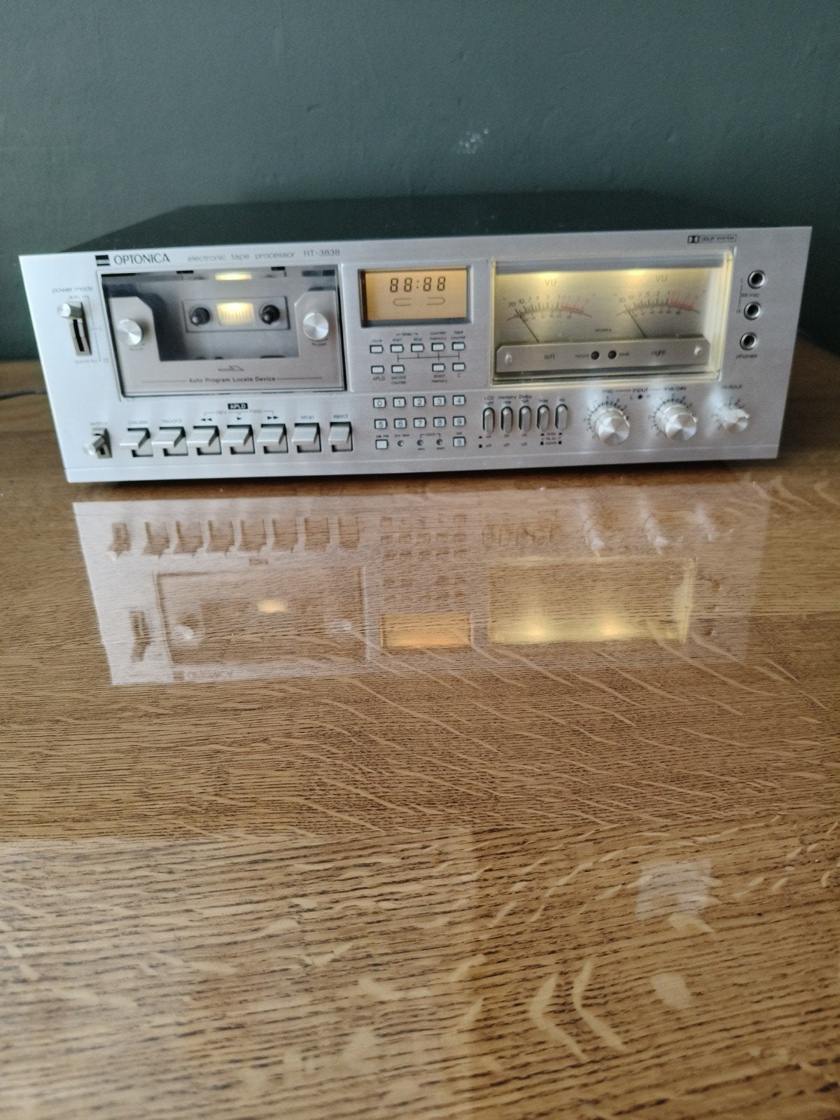 Optonica RT-3838 Stereo Cassettedeck - Vintage Hifi, Ophalen, Enkel, Overige merken, Tiptoetsen